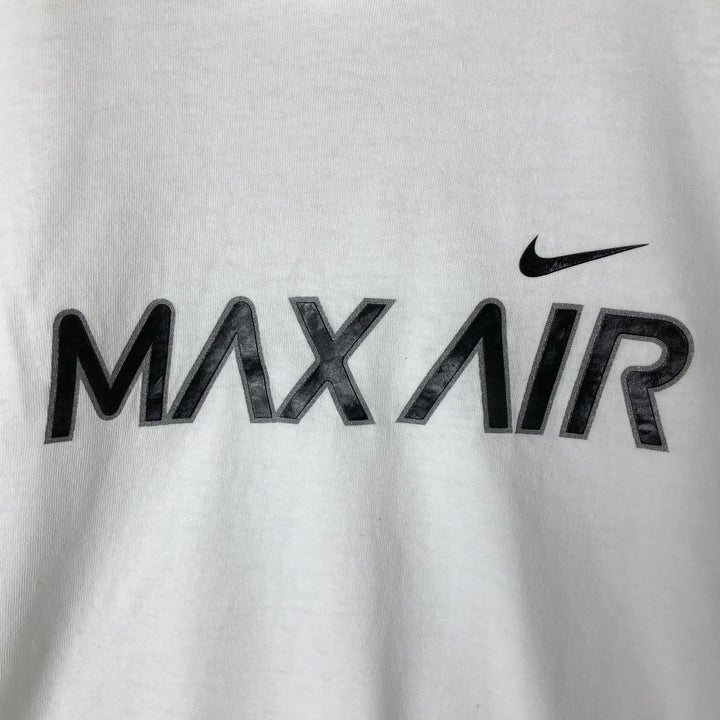 Nike NIKE printed T-shirt Men's XL size cotton white type Vintage Second Hand