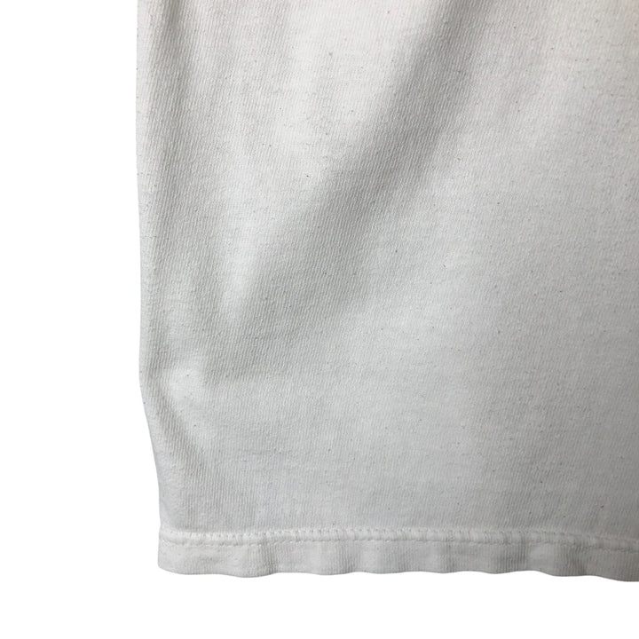 90'S Champion Logo Print T-Shirt Made in USA Men's XL Vintage cotton white type Vintage Second Hand