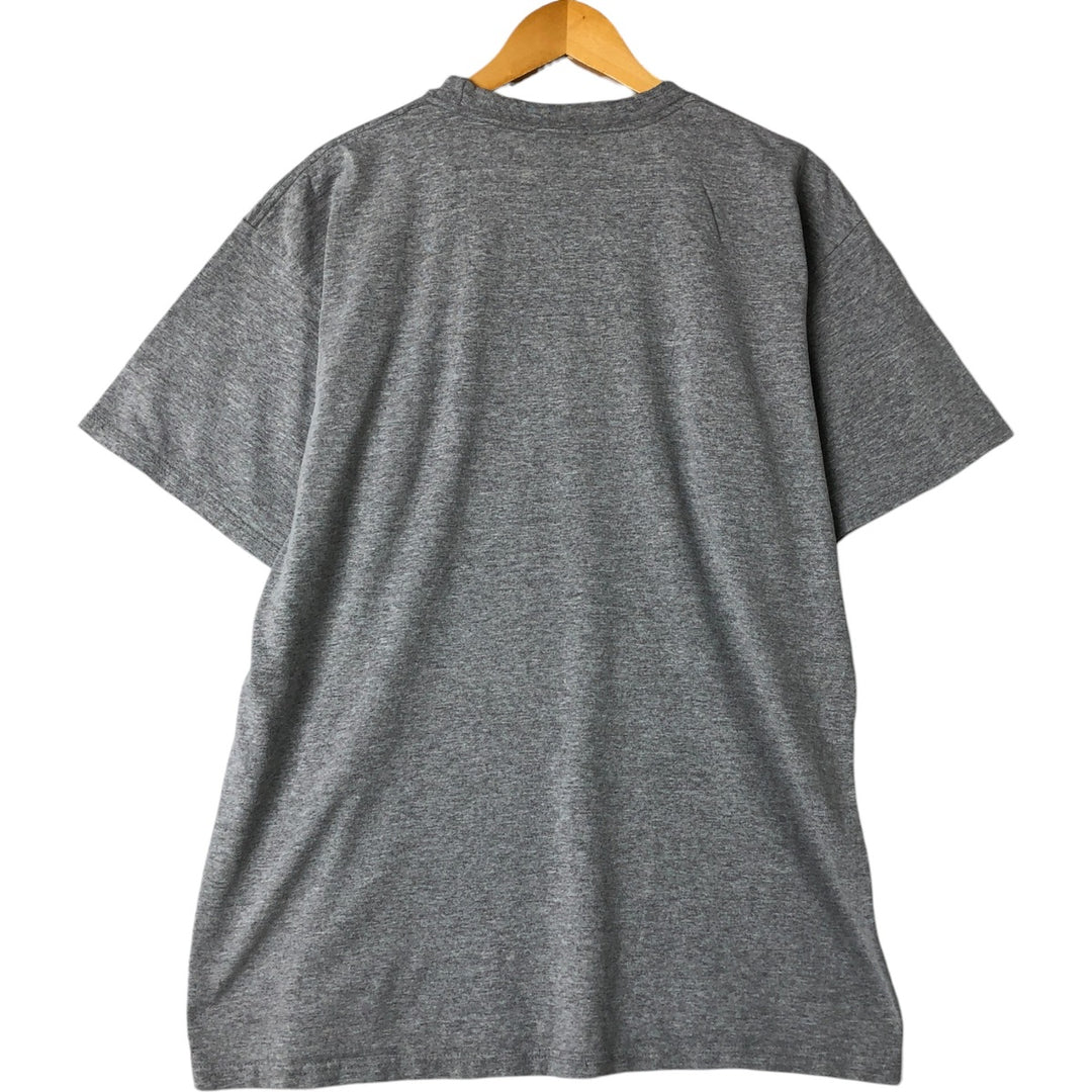 90'S Nike One Point Logo T-shirt, Men's L size, Vintage cotton gray type Vintage Second Hand