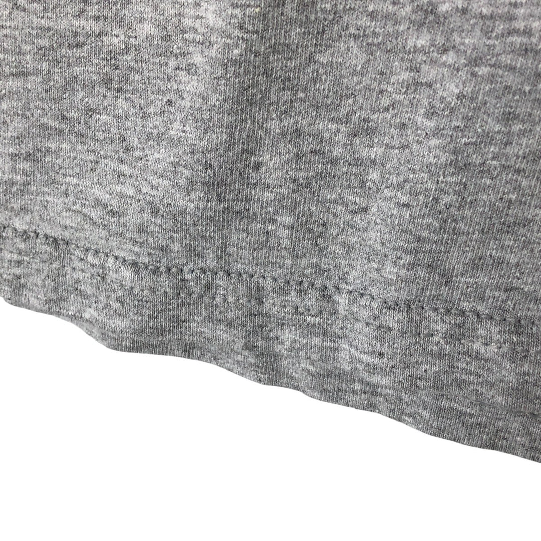 90'S Nike One Point Logo T-shirt, Men's L size, Vintage cotton gray type Vintage Second Hand