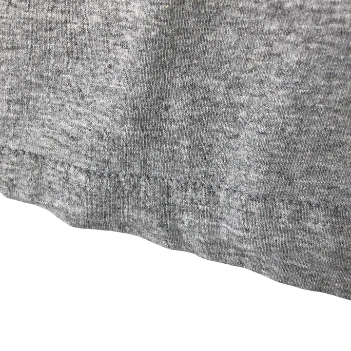 90'S Nike One Point Logo T-shirt, Men's L size, Vintage cotton gray type Vintage Second Hand