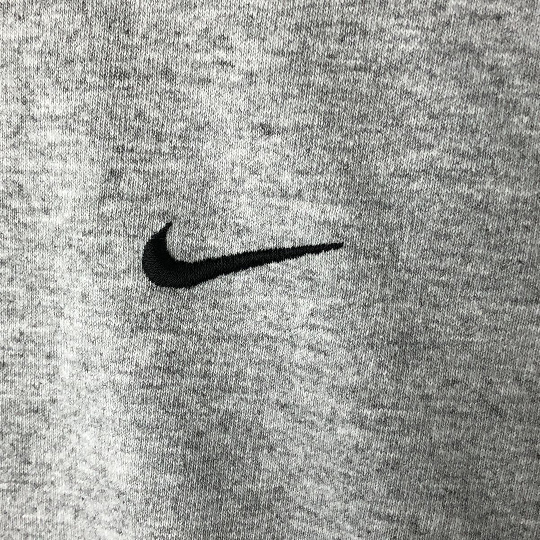 90'S Nike One Point Logo T-shirt, Men's L size, Vintage cotton gray type Vintage Second Hand