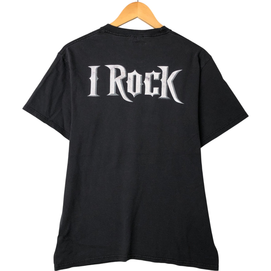 Hanes Heavyweight Printed T-shirt, Men's Medium cotton black type Vintage Second Hand