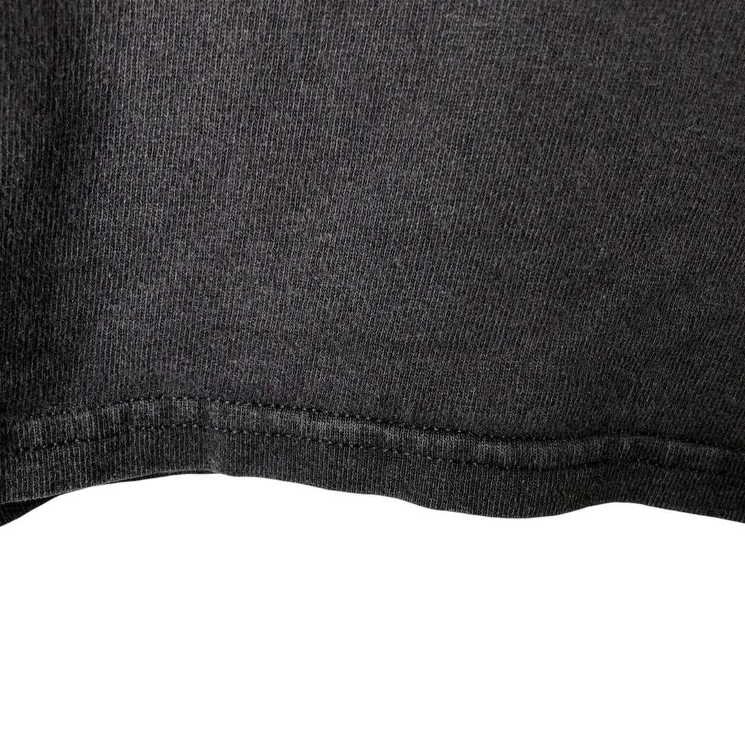 Hanes Heavyweight Printed T-shirt, Men's Medium cotton black type Vintage Second Hand