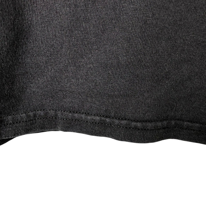 Hanes Heavyweight Printed T-shirt, Men's Medium cotton black type Vintage Second Hand
