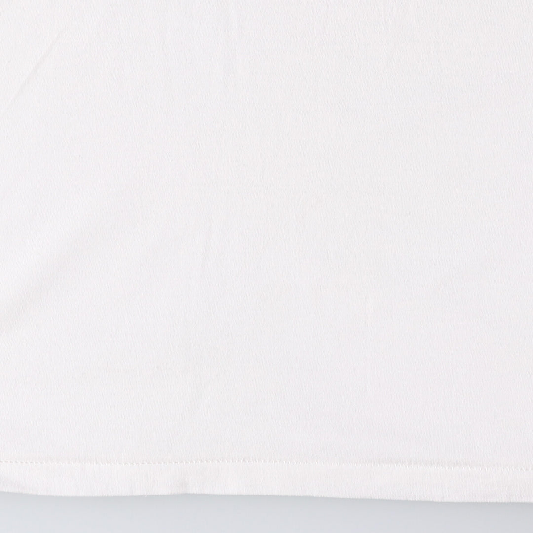 90'S ONEITA Printed T-shirt, Men's XL size, Vintage cotton white type Vintage Second Hand