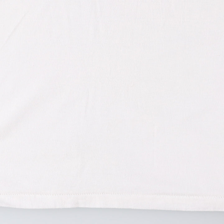90'S ONEITA Printed T-shirt, Men's XL size, Vintage cotton white type Vintage Second Hand