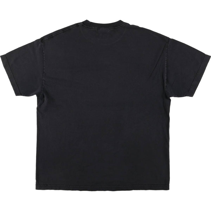 00'S ALSTYLE APPAREL & ACTIVEWEAR SPONGE BOB Spongebob character print T-shirt made in USA, men's XL size cotton black type Vintage Second Hand