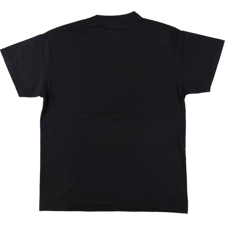 Inuyasha Anime Character Print T-Shirt Men's Size L cotton black type Vintage Second Hand