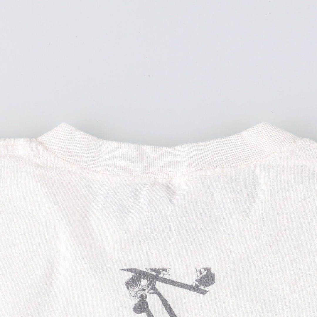 AND 1 Sports Print T-Shirt Made in USA Men's XL cotton white type Vintage Second Hand
