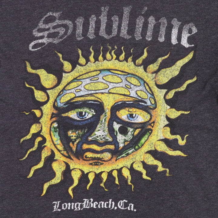 SUBLIME Band T-shirt, Men's M size cotton black type Vintage Second Hand