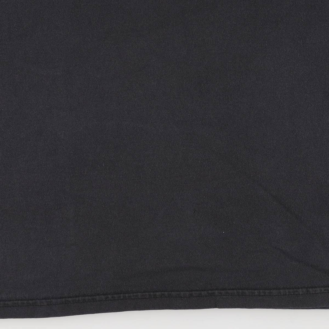 Hanes THE CLASH Band T-shirt, Men's L size cotton black type Vintage Second Hand