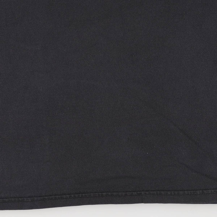 Hanes THE CLASH Band T-shirt, Men's L size cotton black type Vintage Second Hand