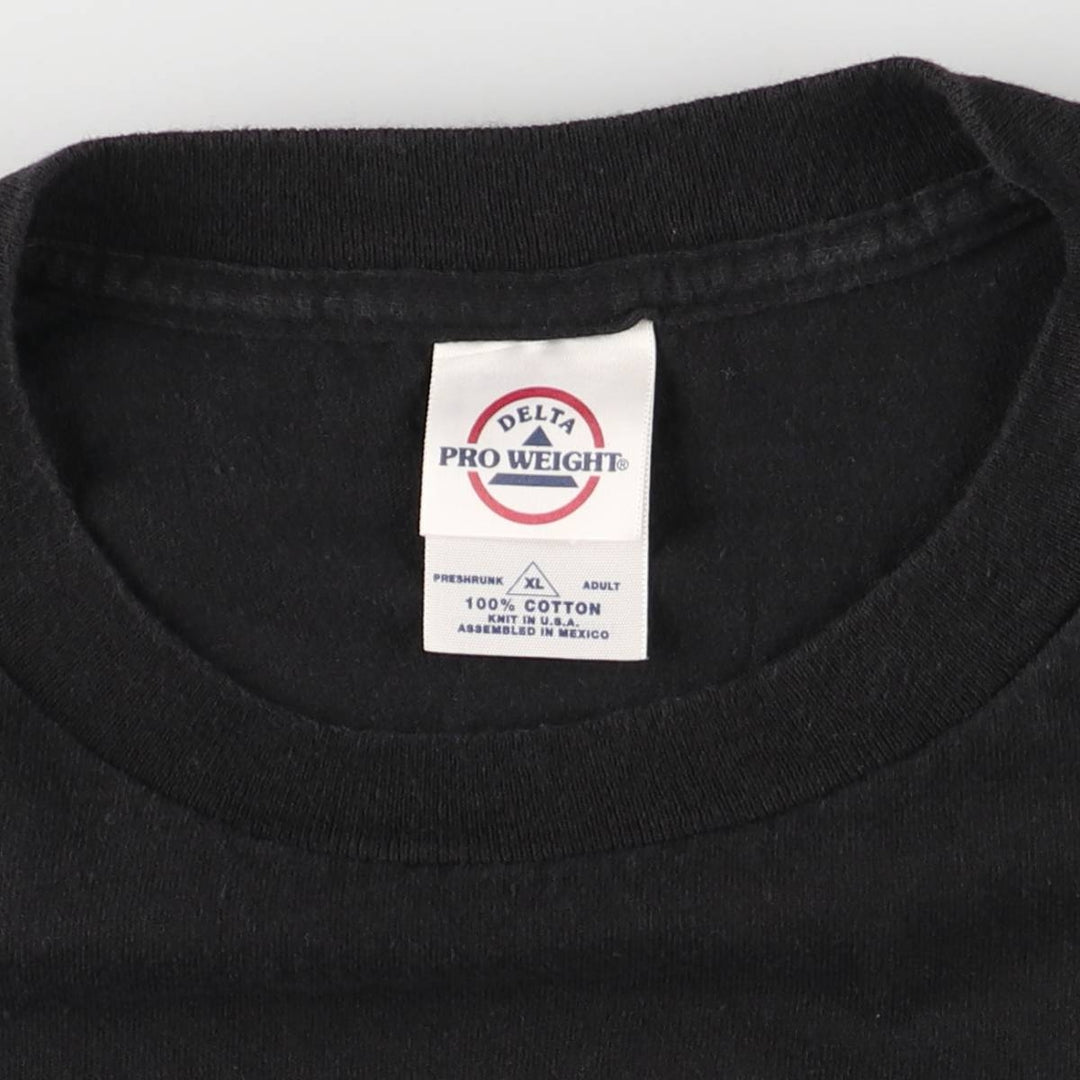 Delta BON JOVI Band T-shirt, Men's XL cotton black type Vintage Second Hand