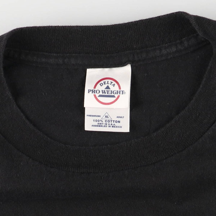 Delta BON JOVI Band T-shirt, Men's XL cotton black type Vintage Second Hand