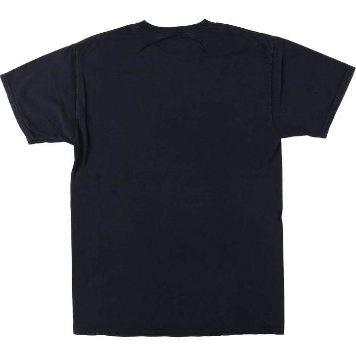 THE BEATLES Band T-shirt, Men's M size cotton black type Vintage Second Hand