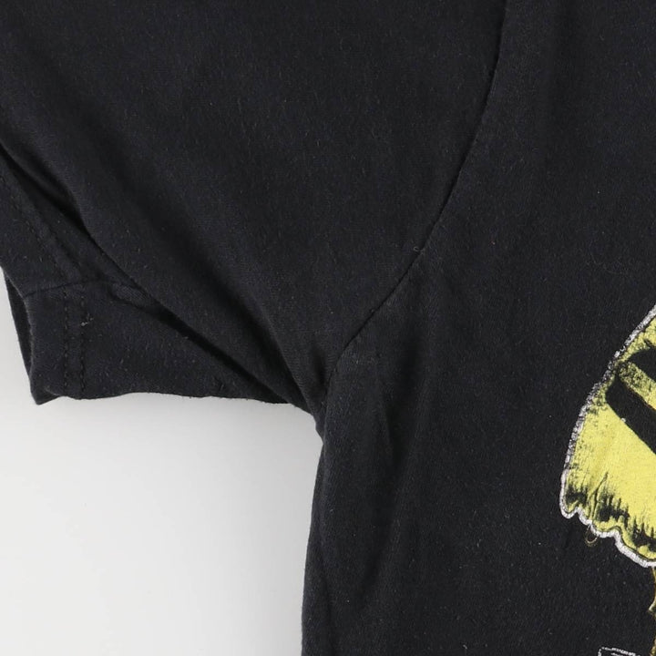 Bravado Guns N' Roses Skull Pattern Band T-shirt, size L for men cotton black type Vintage Second Hand