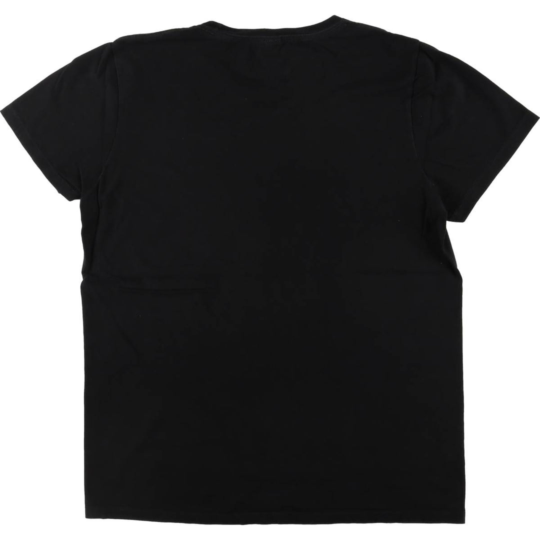 BAY ISLAND IRON MAIDEN Band T-shirt, Men's M size cotton black type Vintage Second Hand