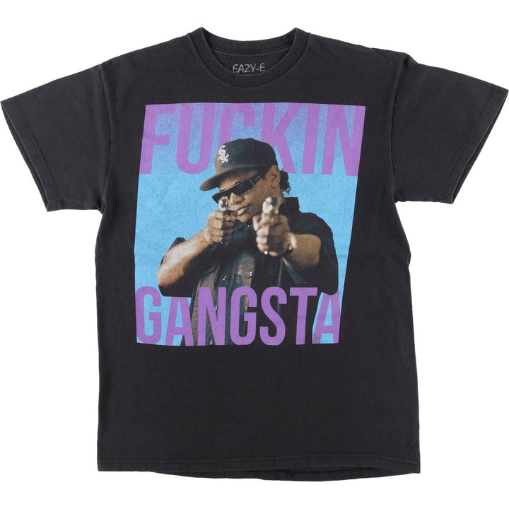 EAZY-E Easy E Rap T-shirt Rap T Men's M size cotton Charcoal Vintage Second Hand