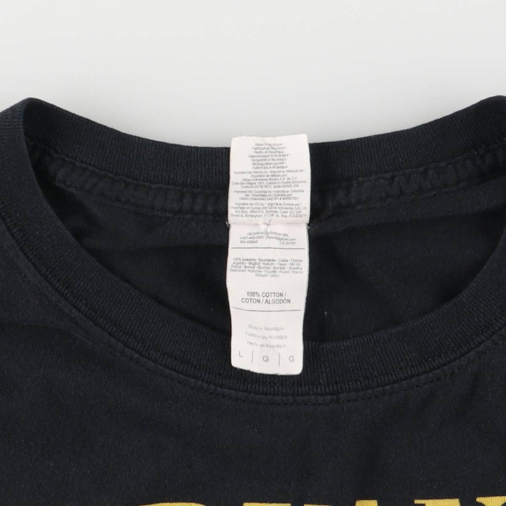 Gildan GILDAN NIRVANA Nirvana Band T-shirt cotton black type Vintage Second Hand