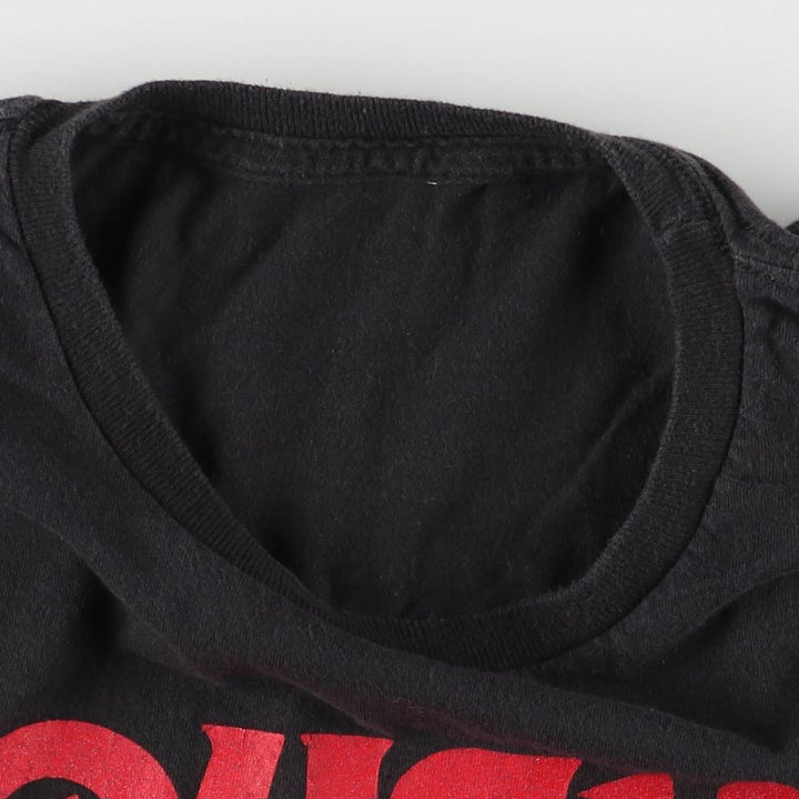 RUSH Band T-shirt, Men's L size unclear black type Vintage Second Hand