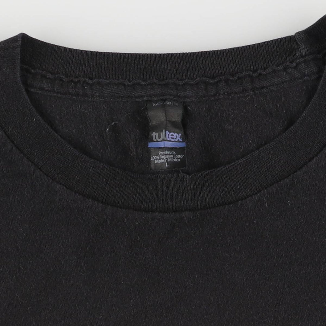 TULTEX NIRVANA Nirvana Band T-shirt, Band T, Men's Size L cotton black type Vintage Second Hand