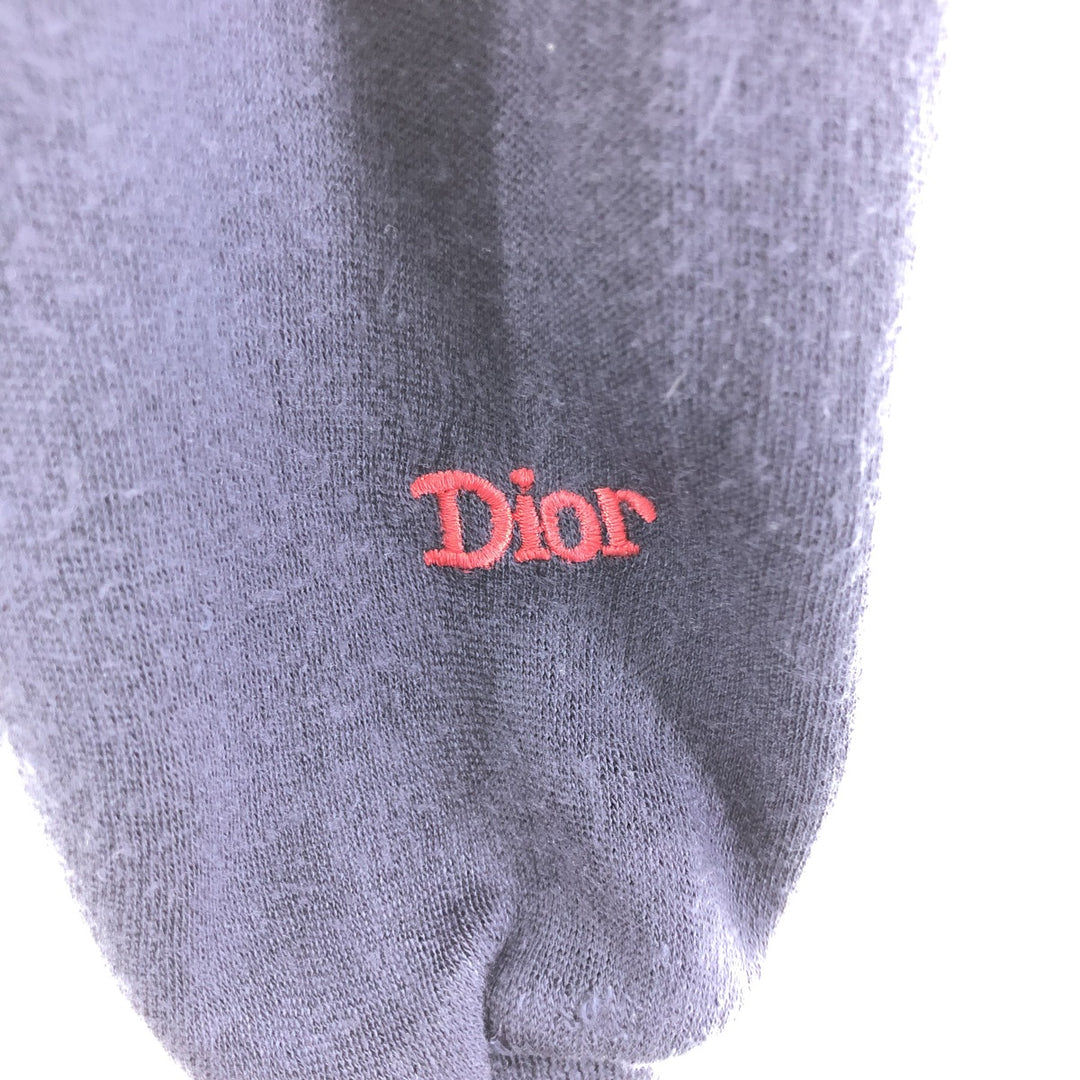 Christian Dior MONSIEUR full zip sweatshirt, men's size M acrylic navy blue type Vintage Second Hand
