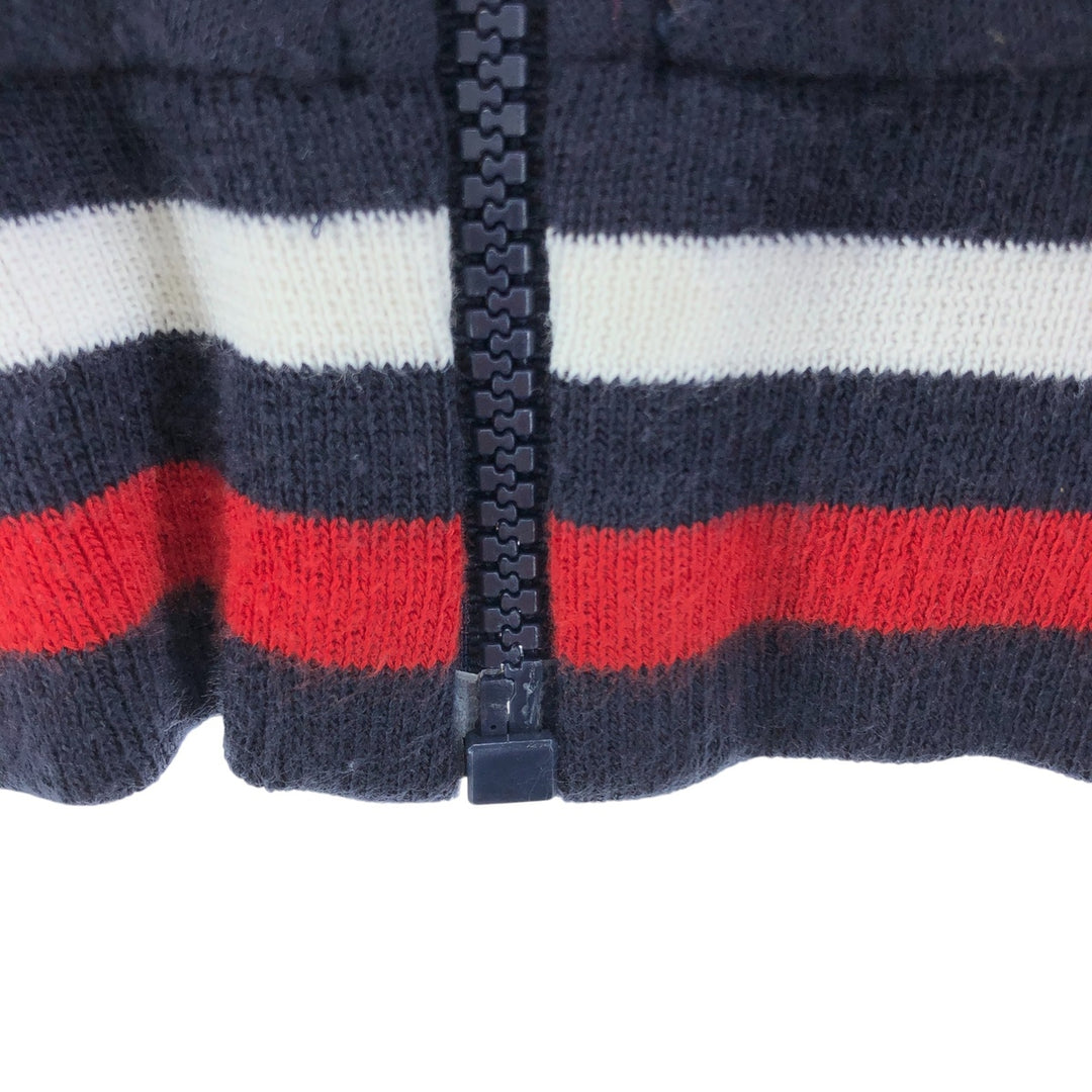 Christian Dior MONSIEUR full zip sweatshirt, men's size M acrylic navy blue type Vintage Second Hand