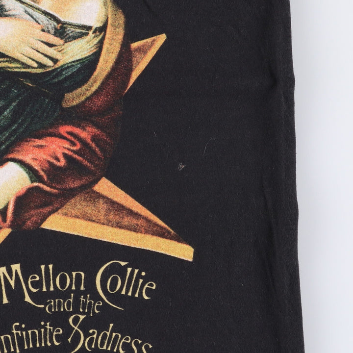THE SMASHING PUMPKINS Smashing Pumpkins Band T-shirt Band T Men's M equivalent cotton black type Vintage Second Hand