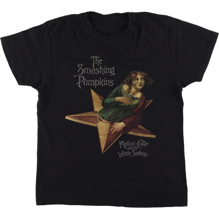 THE SMASHING PUMPKINS Smashing Pumpkins Band T-shirt Band T Men's M equivalent unclear black type Vintage Second Hand