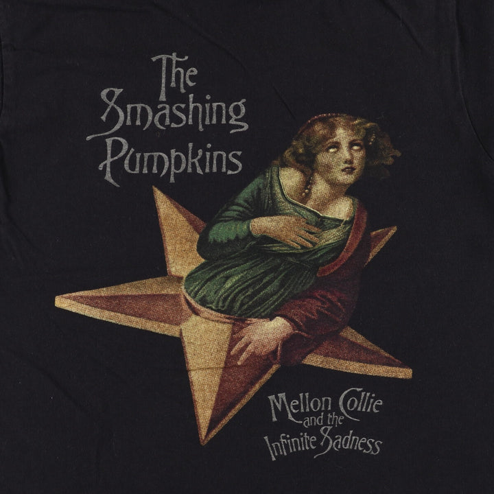 THE SMASHING PUMPKINS Smashing Pumpkins Band T-shirt Band T Men's M equivalent unclear black type Vintage Second Hand