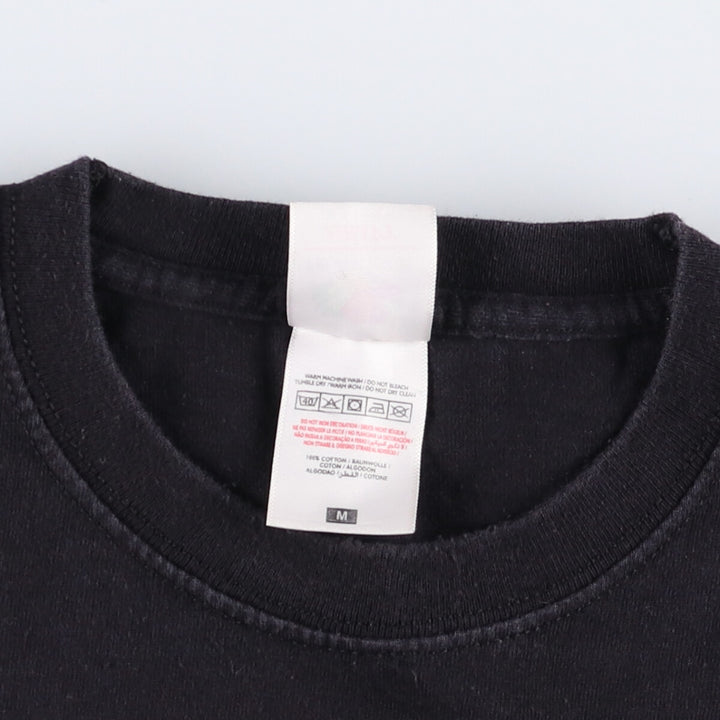 Fruit of the Loom FRUIT OF THE LOOM SLAYER Band T-shirt, Men's M size cotton black type Vintage Second Hand