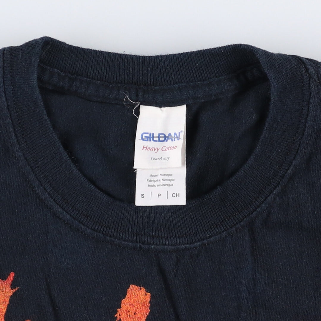 Gildan SLIPKNOT Band T-shirt, Men's S size cotton black type Vintage Second Hand
