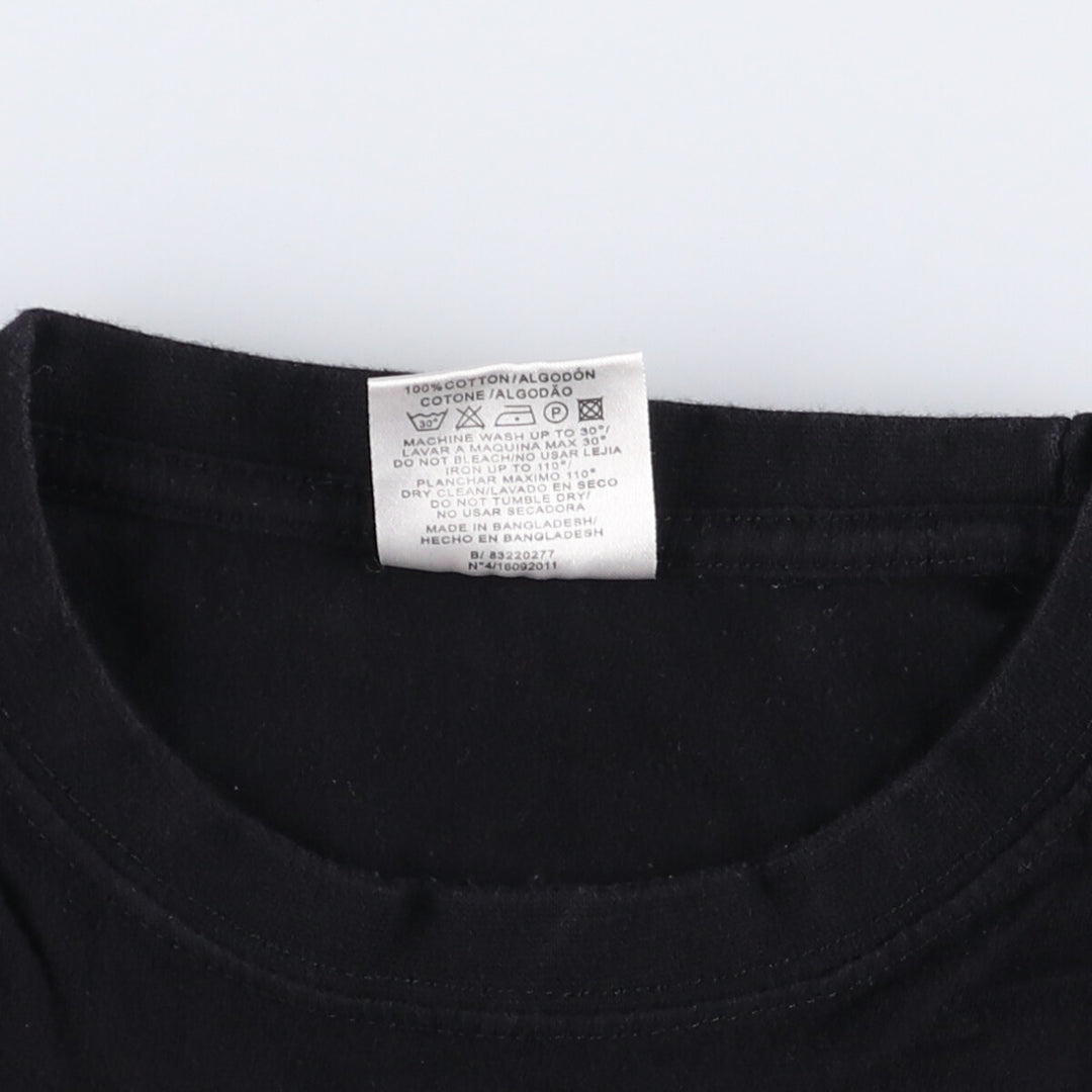 JHK IRON MAIDEN Iron Maiden Band T-shirt Band T Men's M size cotton black type Vintage Second Hand