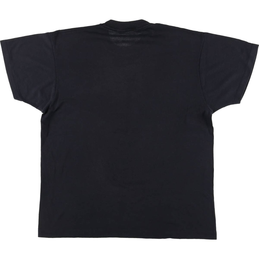90'S Vintage Printed T-Shirt, Men's Size L unclear black type Vintage Second Hand