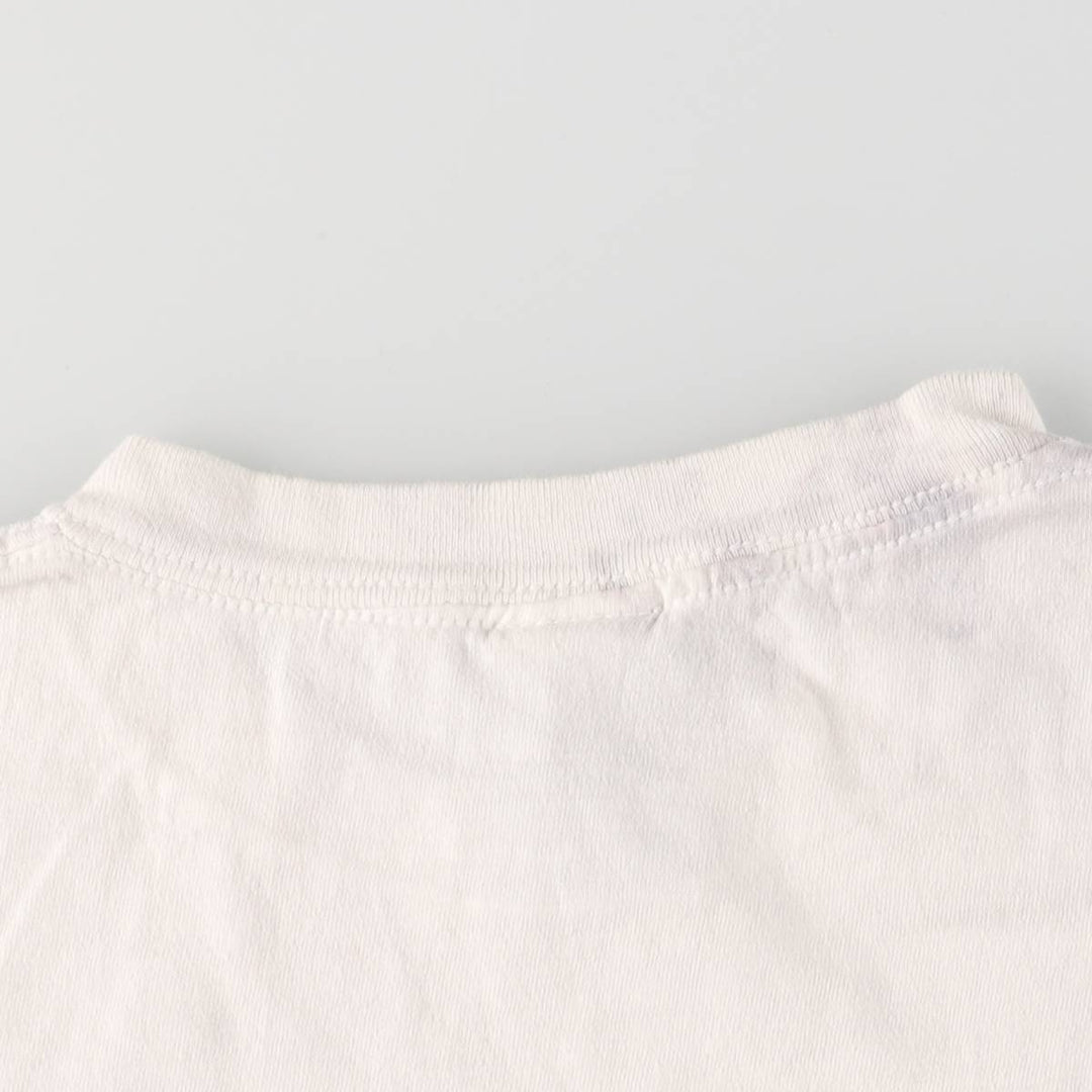 90'S Diane M Leve Art T-shirt Made in USA Men's L Size Vintage cotton white type Vintage Second Hand