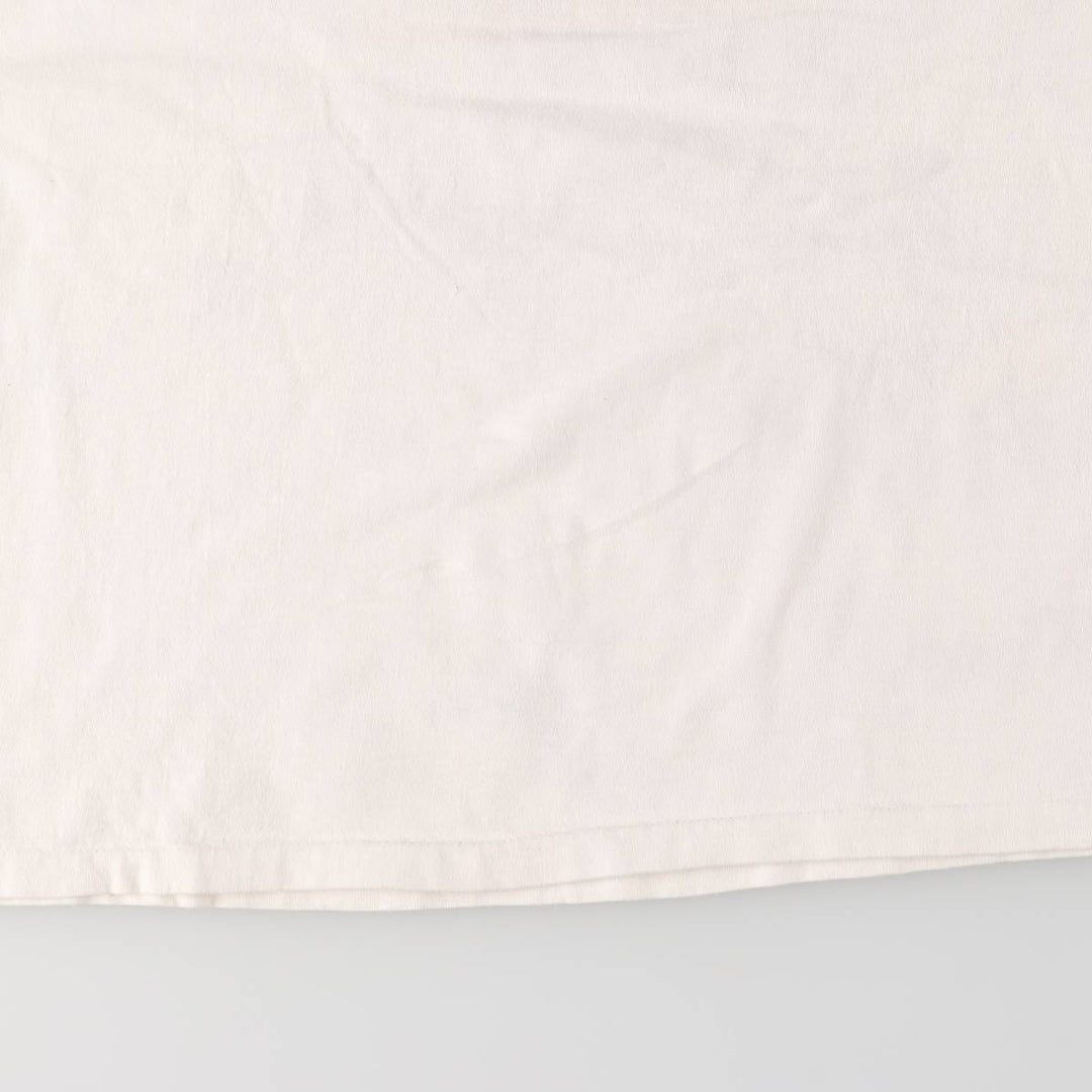 90'S Diane M Leve Art T-shirt Made in USA Men's L Size Vintage cotton white type Vintage Second Hand
