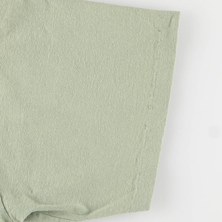 90'S ONEITA BIG JOHNSON Printed T-shirt Made in USA Men's XL Vintage cotton green type Vintage Second Hand