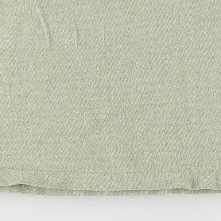 90'S ONEITA BIG JOHNSON Printed T-shirt Made in USA Men's XL Vintage cotton green type Vintage Second Hand