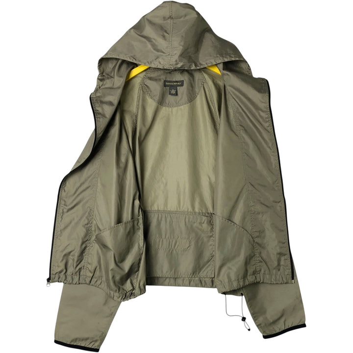 00'S Banana Republic Ripstop Hooded Windbreaker Men's XL polyester gray type Vintage Second Hand
