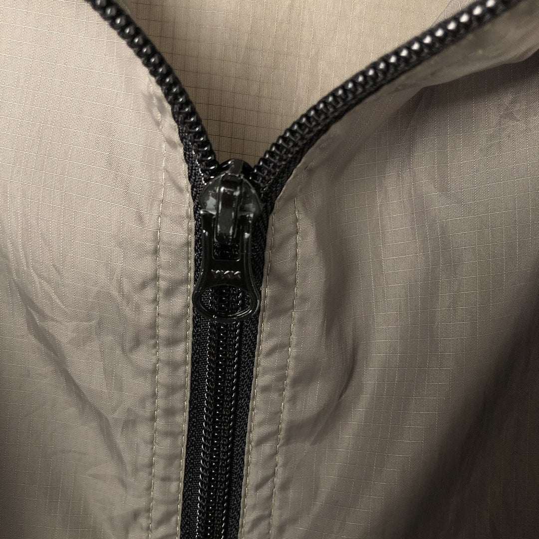 00'S Banana Republic Ripstop Hooded Windbreaker Men's XL polyester gray type Vintage Second Hand