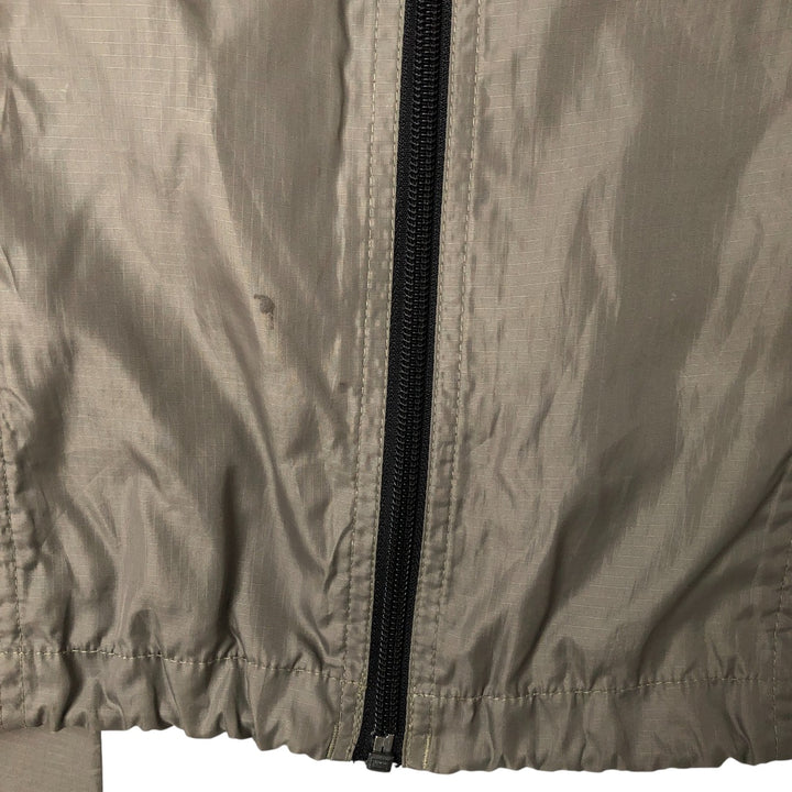 00'S Banana Republic Ripstop Hooded Windbreaker Men's XL polyester gray type Vintage Second Hand