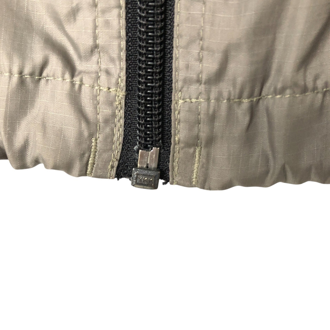 00'S Banana Republic Ripstop Hooded Windbreaker Men's XL polyester gray type Vintage Second Hand
