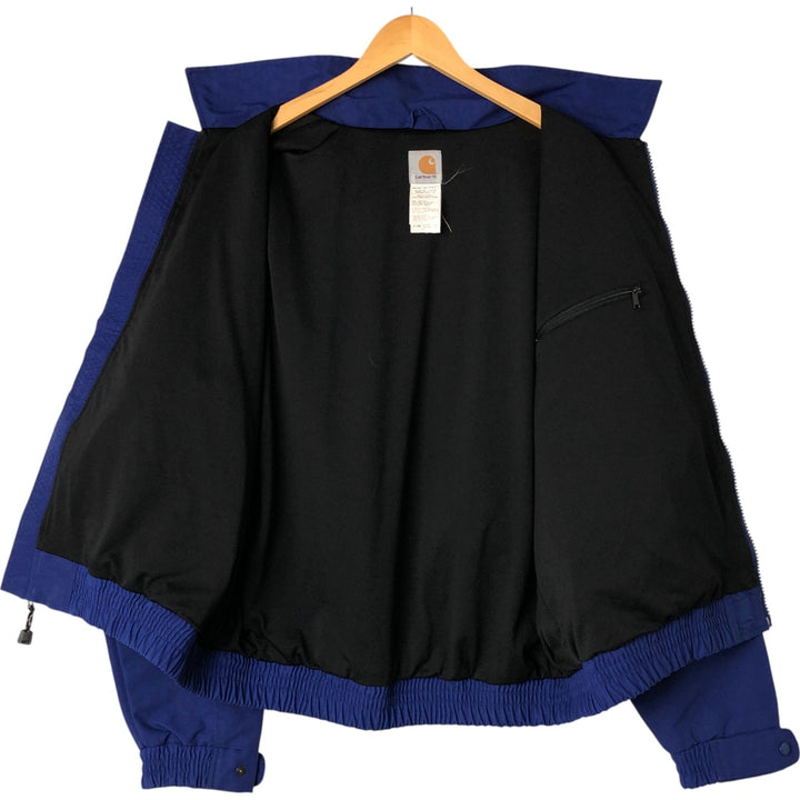 Carhartt nylon jacket, men's size XL Nylon blue type Vintage Second Hand