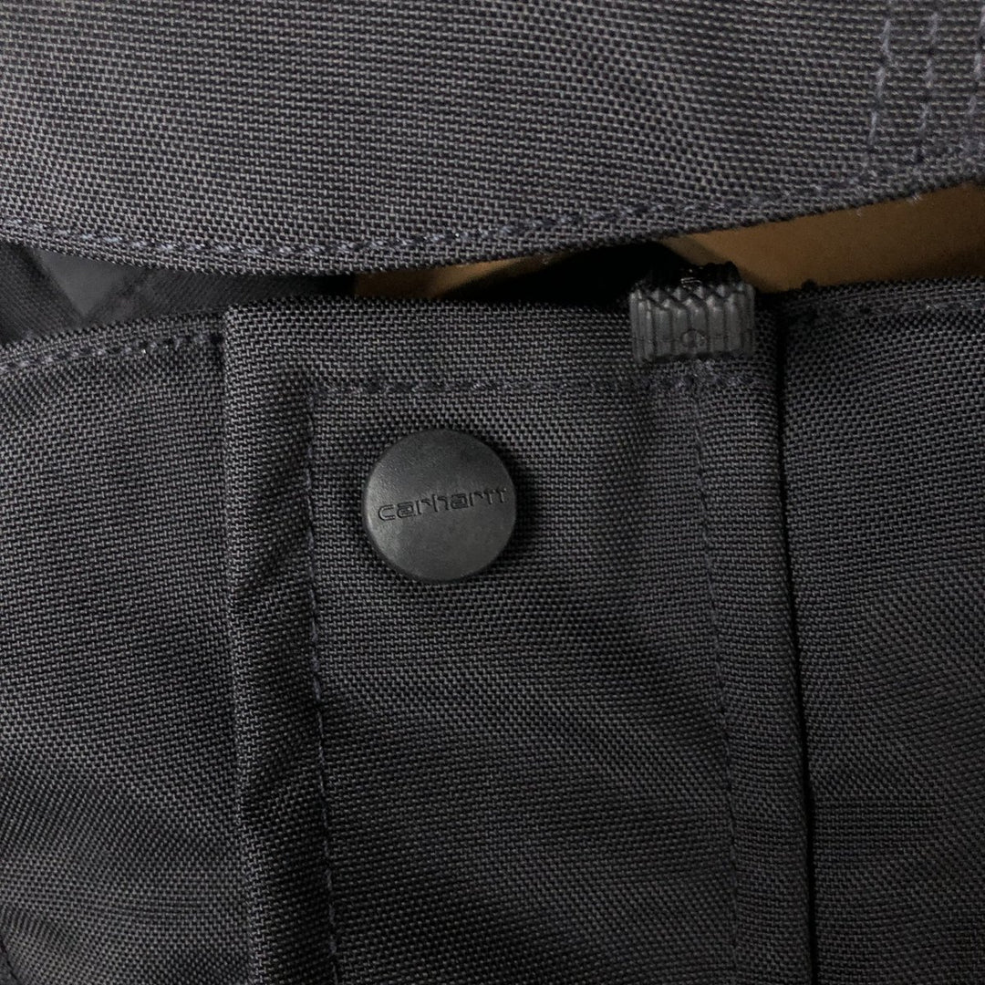 Carhartt STORM DEFENDER Carrier Nylon Parka, Men's M size Nylon black type Vintage Second Hand