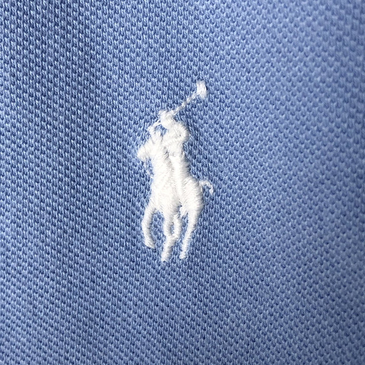 Ralph Lauren POLO RALPH LAUREN CLASSIC FIT short sleeve polo shirt men's XL equivalent cotton Blue type light blue Vintage Second Hand