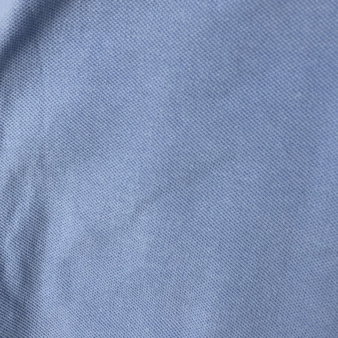 Ralph Lauren POLO RALPH LAUREN CLASSIC FIT short sleeve polo shirt men's XL equivalent cotton Blue type light blue Vintage Second Hand