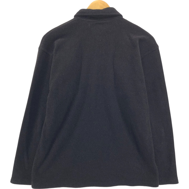 LA STRADA PAVO Long Sleeve Polo Shirt Men's M polyester black type Vintage Second Hand