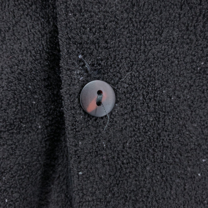 LA STRADA PAVO Long Sleeve Polo Shirt Men's M polyester black type Vintage Second Hand