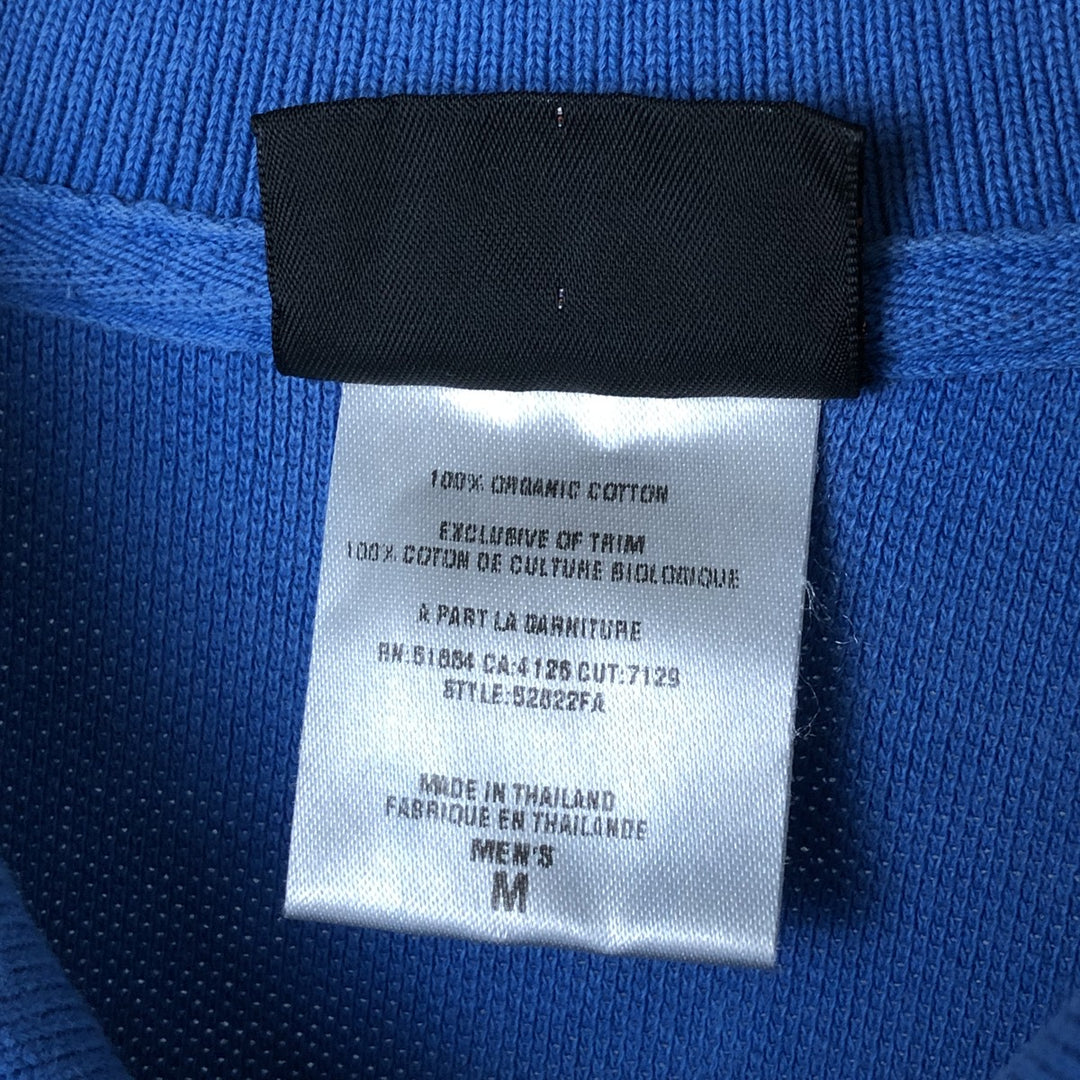Patagonia ORGANIC COTTON 52822FA short sleeve polo shirt, size M for men cotton blue type Vintage Second Hand